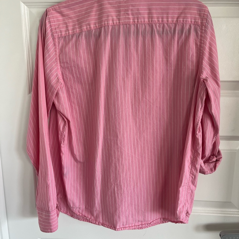 Chaps Pink Button-Up - Picture 4 of 4